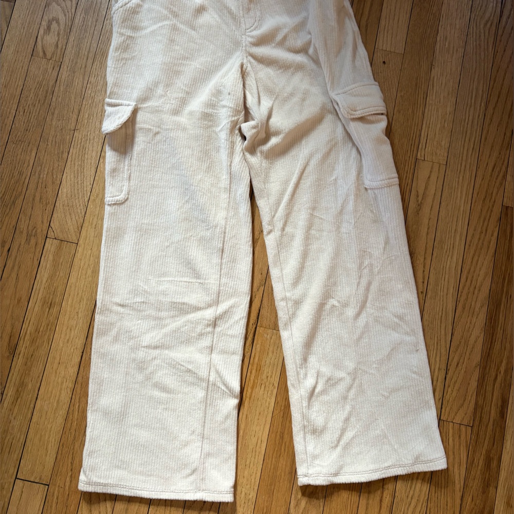 Cat & Jack Light Beige Elastic Waist Pants
